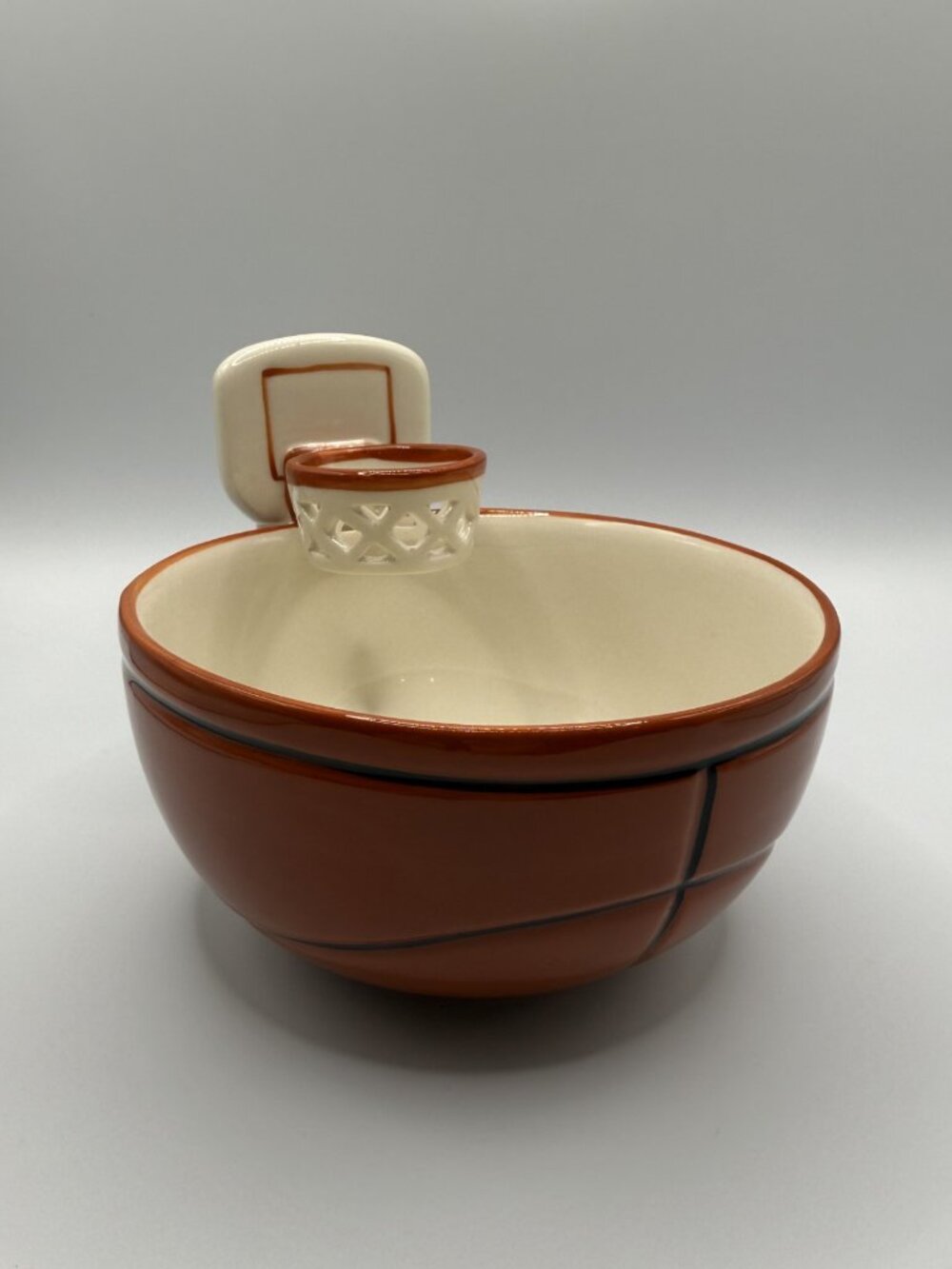 Maxis Creations Basketball Mug/Bowl with Hoop